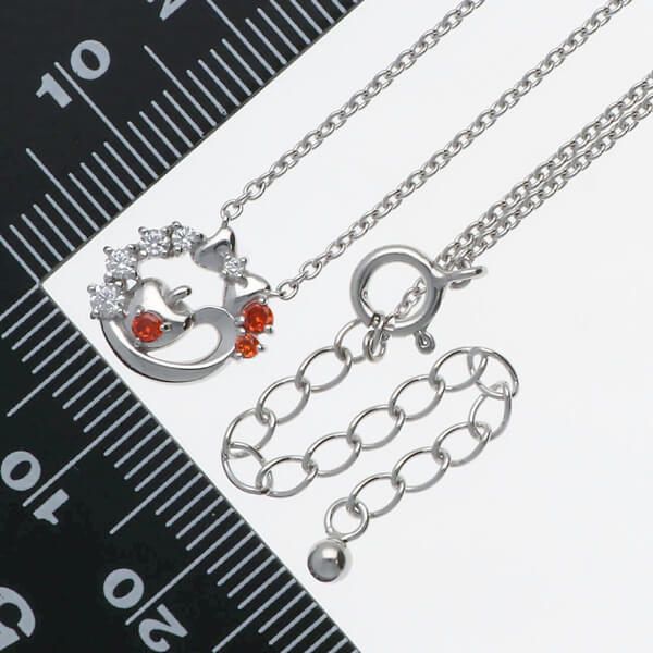 シルバーネックレス