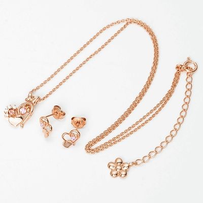 シルバーネックレス&シルバーピアス