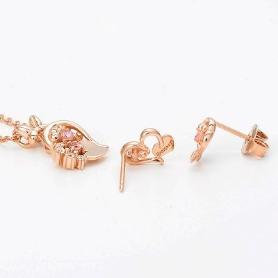 シルバーネックレス&シルバーピアス