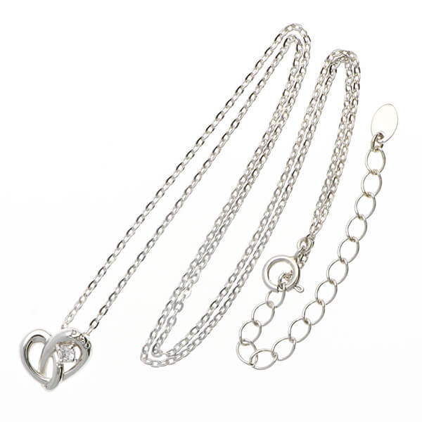 シルバーネックレス