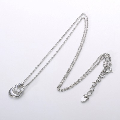 シルバーネックレス