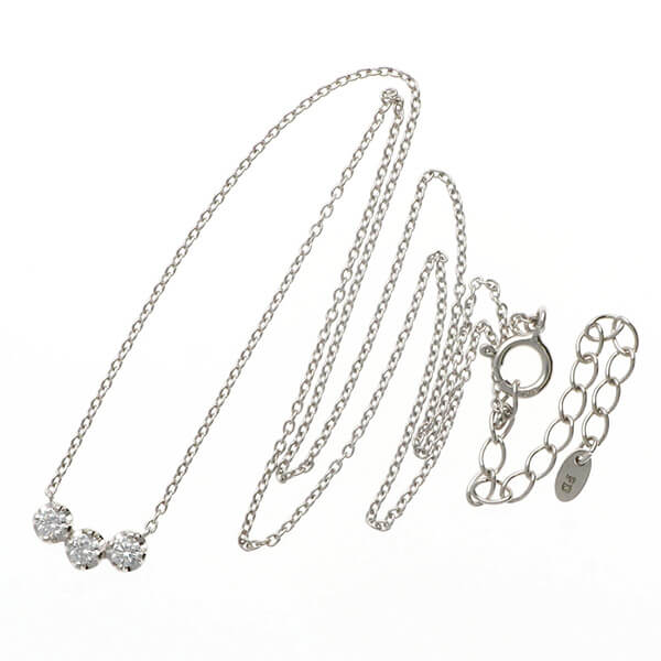 シルバーネックレス