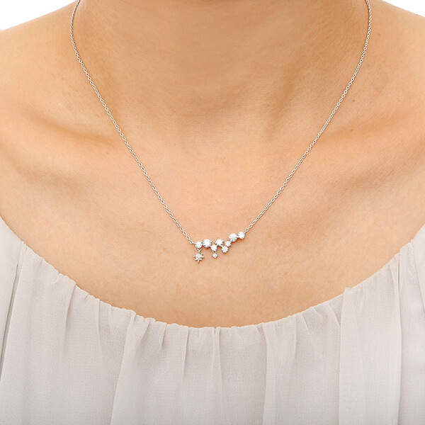 シルバーネックレス