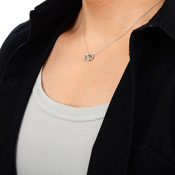 シルバーネックレス