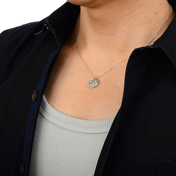 シルバーネックレス