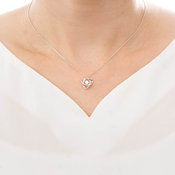 シルバーネックレス