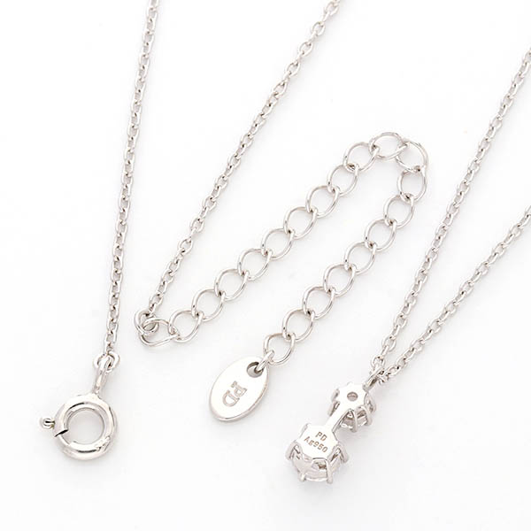 シルバーネックレス