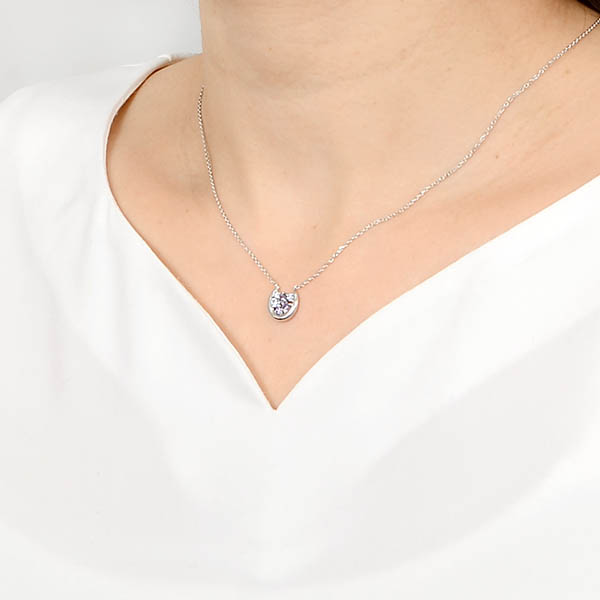 シルバーネックレス