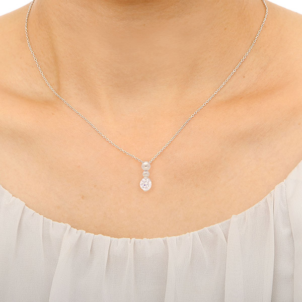 シルバーネックレス