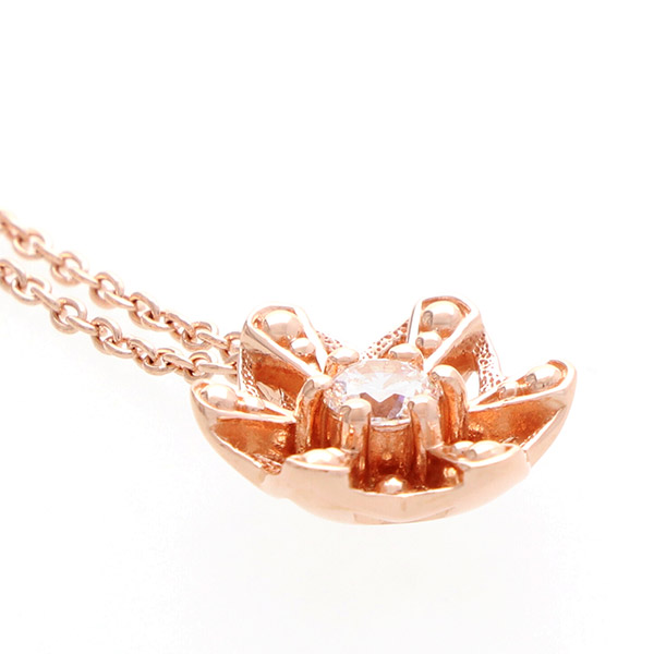 シルバーネックレス  きらきらスターモチーフ