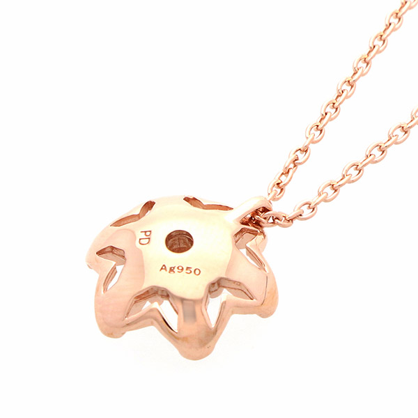 シルバーネックレス  きらきらスターモチーフ