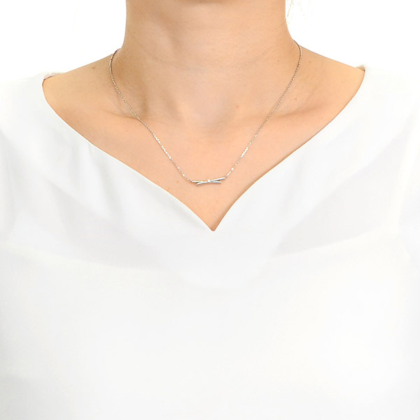 シルバーネックレス