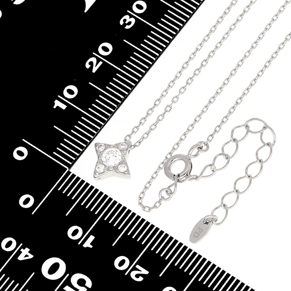 シルバーネックレス