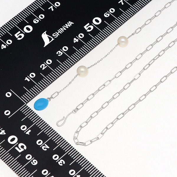 シルバーネックレス