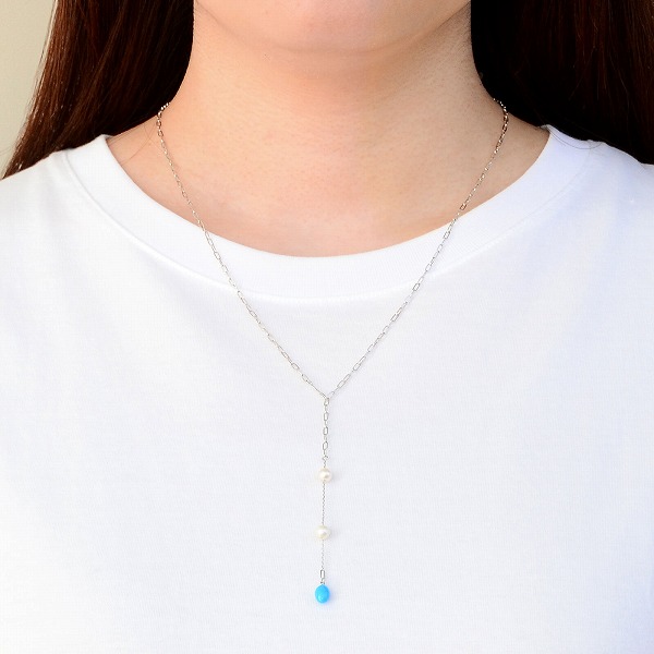 シルバーネックレス