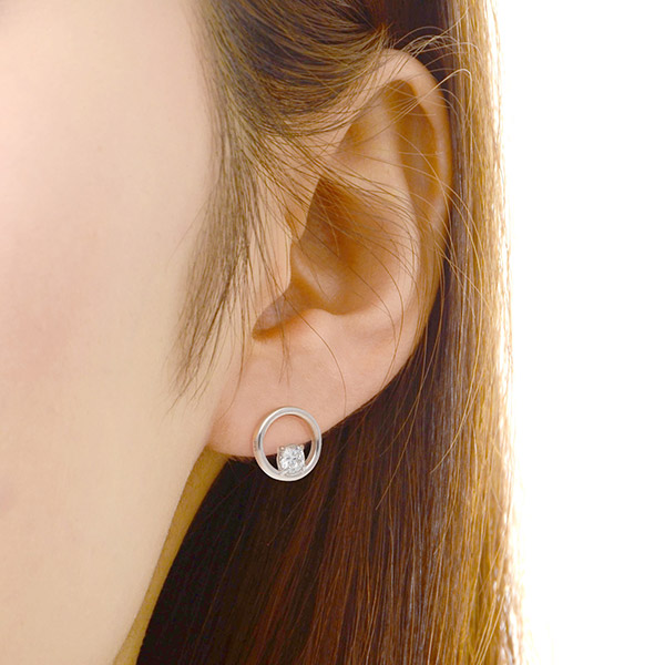 シルバーピアス