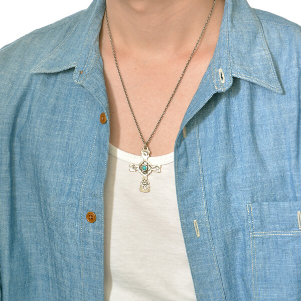 シルバーネックレス