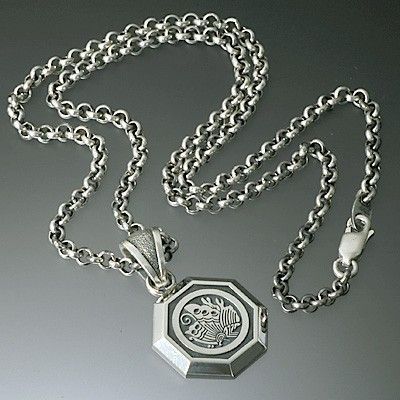 シルバーネックレス