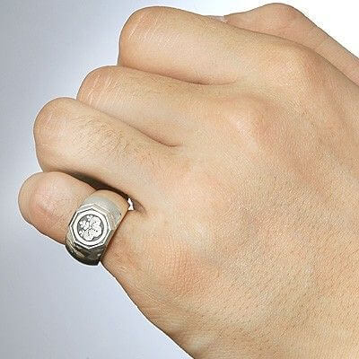 シルバーピンキーリング