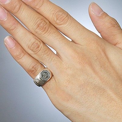 シルバーピンキーリング