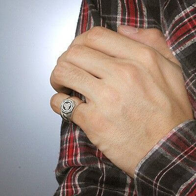 シルバーピンキーリング