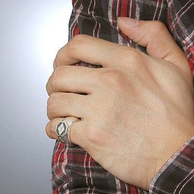 シルバーピンキーリング