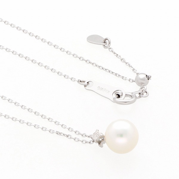 パールホワイトゴールドネックレス