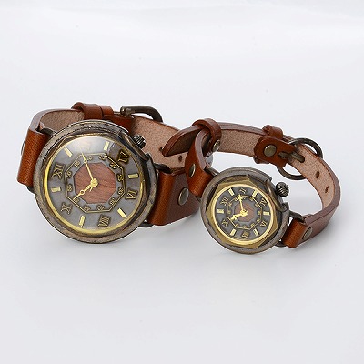 レザーペアウォッチ
