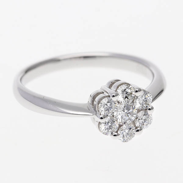 ホワイトゴールドリング