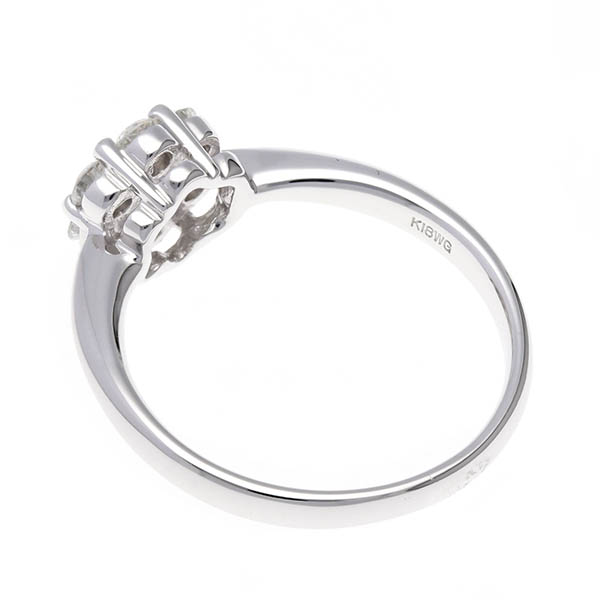 ホワイトゴールドリング