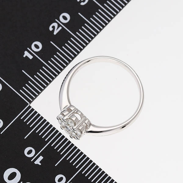 ホワイトゴールドリング