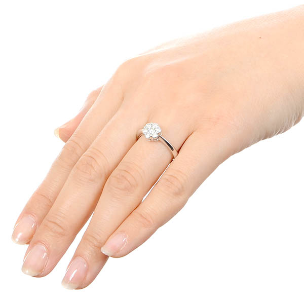 ホワイトゴールドリング