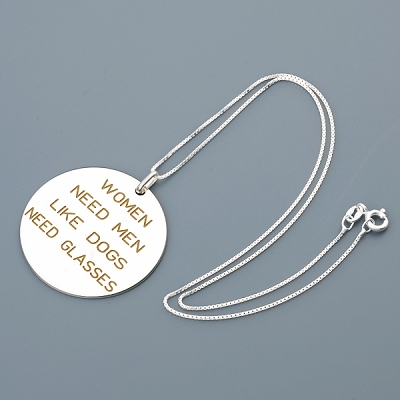 シルバーネックレス