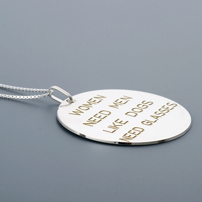 シルバーネックレス