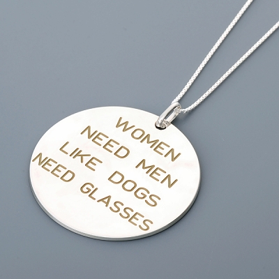 シルバーネックレス