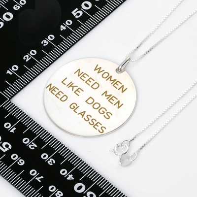 シルバーネックレス