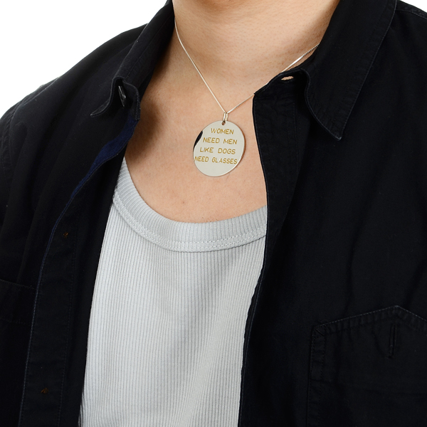 シルバーネックレス