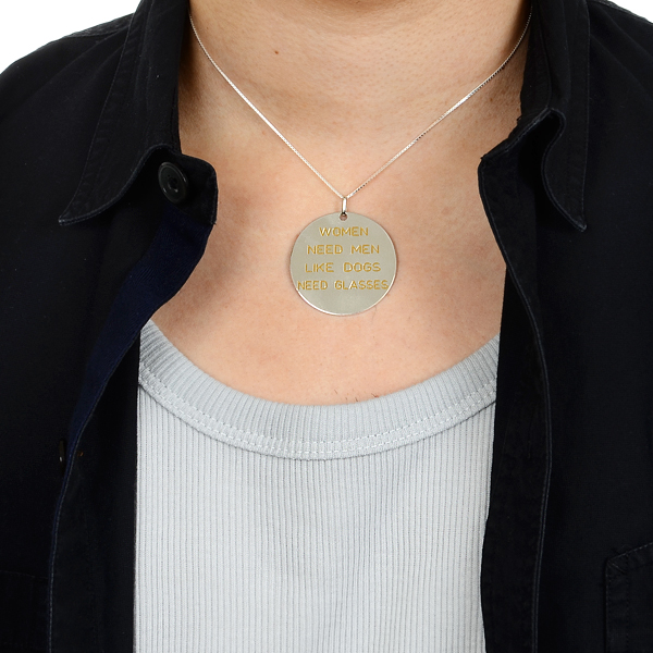 シルバーネックレス