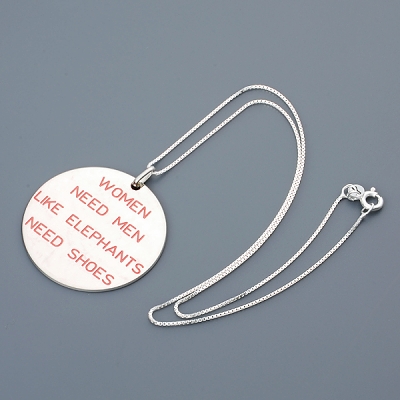 シルバーネックレス