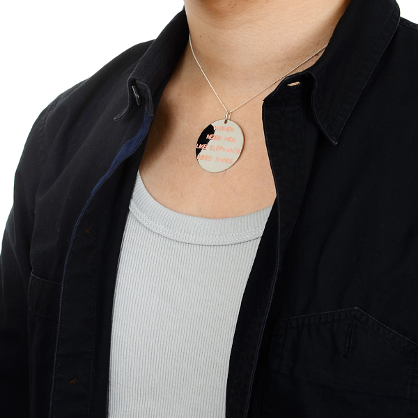 シルバーネックレス