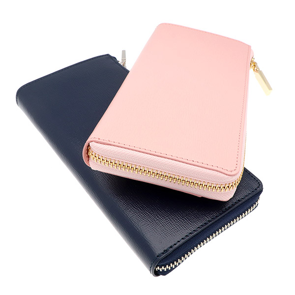 レザーペアウォレット 長財布 名入れ可 日本製 4色 本革,革婚式