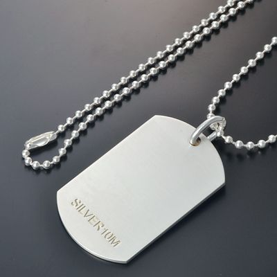 シルバーネックレス