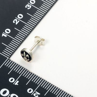シルバースタッドピアス(片耳用)
