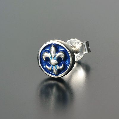 シルバースタッドピアス(片耳用)