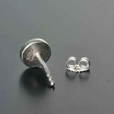シルバースタッドピアス(片耳用)