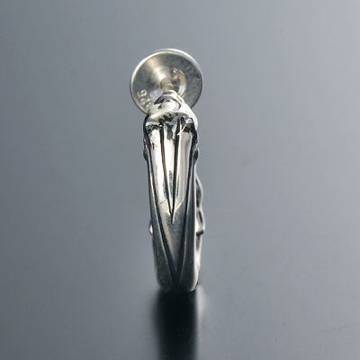 シルバーフープピアス(片耳用)