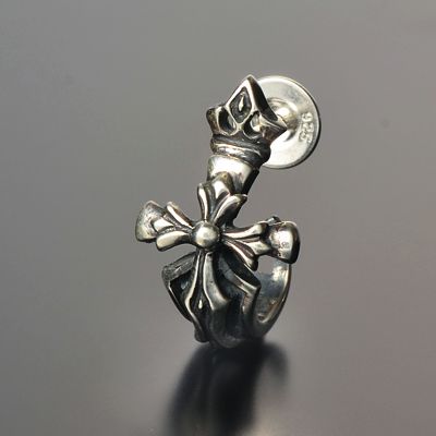 シルバーフープピアス(片耳用)