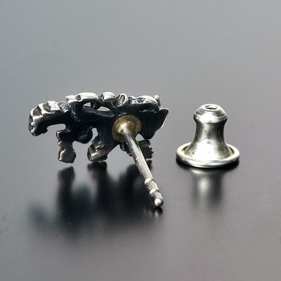 シルバースタッドピアス(片耳用)