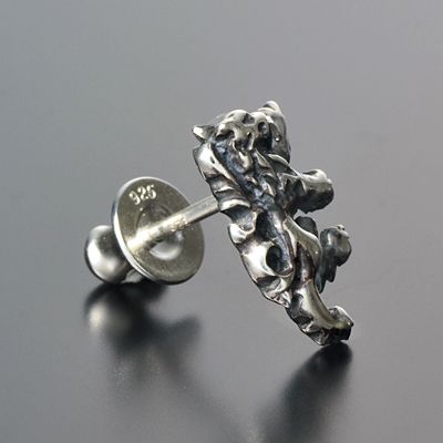 シルバースタッドピアス(片耳用)