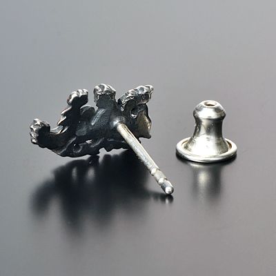 シルバースタッドピアス(片耳用)